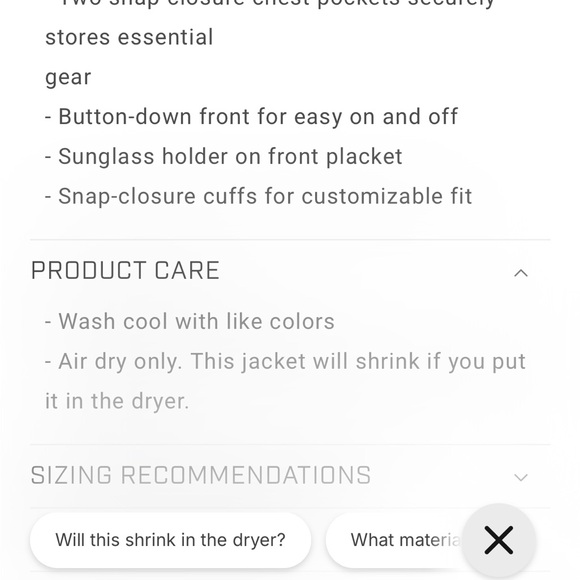 Born Primitive Mens Quilt-lined Timber Jacket in Honey Ginger Orange-Large - Picture 15 of 16